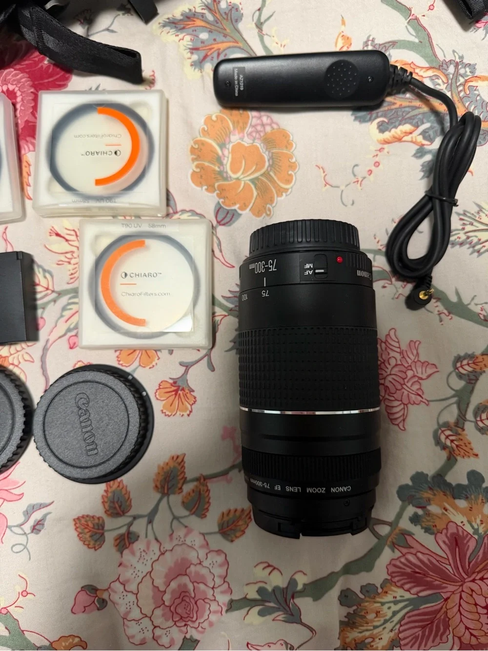 Canon Camera with Bag Kit and several accessories